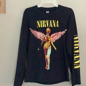 Nirvana long sleeved tee